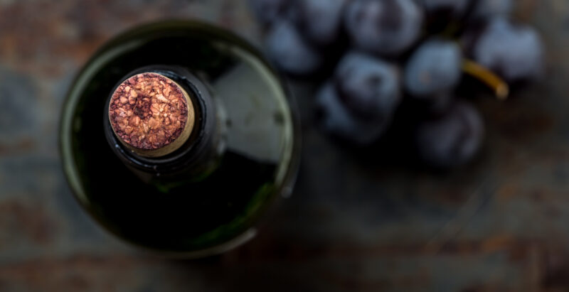 evolución vino botella